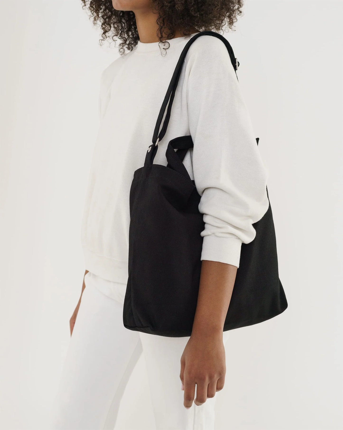 BAGGU Horizontal Duck Bag - Black