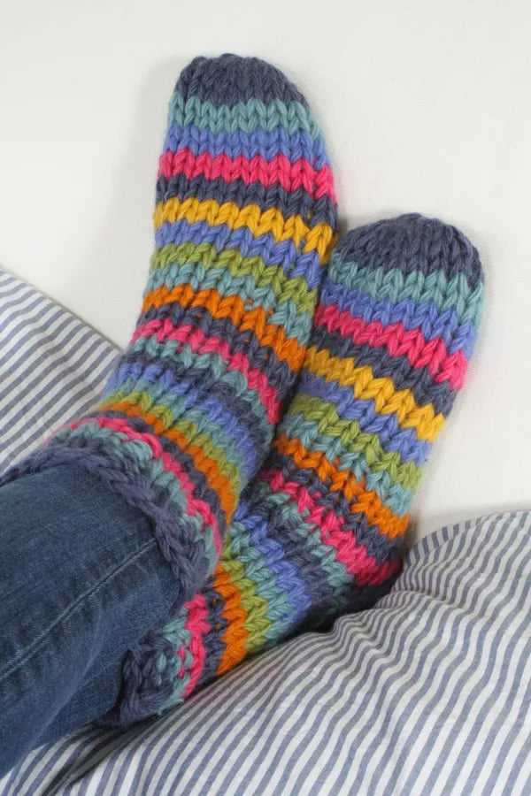 Pachamama Riobamba Denim Sofa Socks