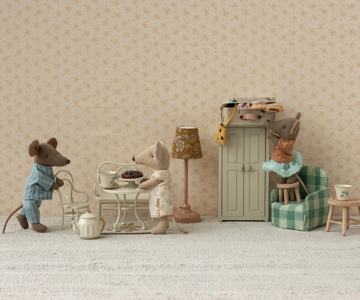 Maileg Small Mouse Cafe Set - Off White