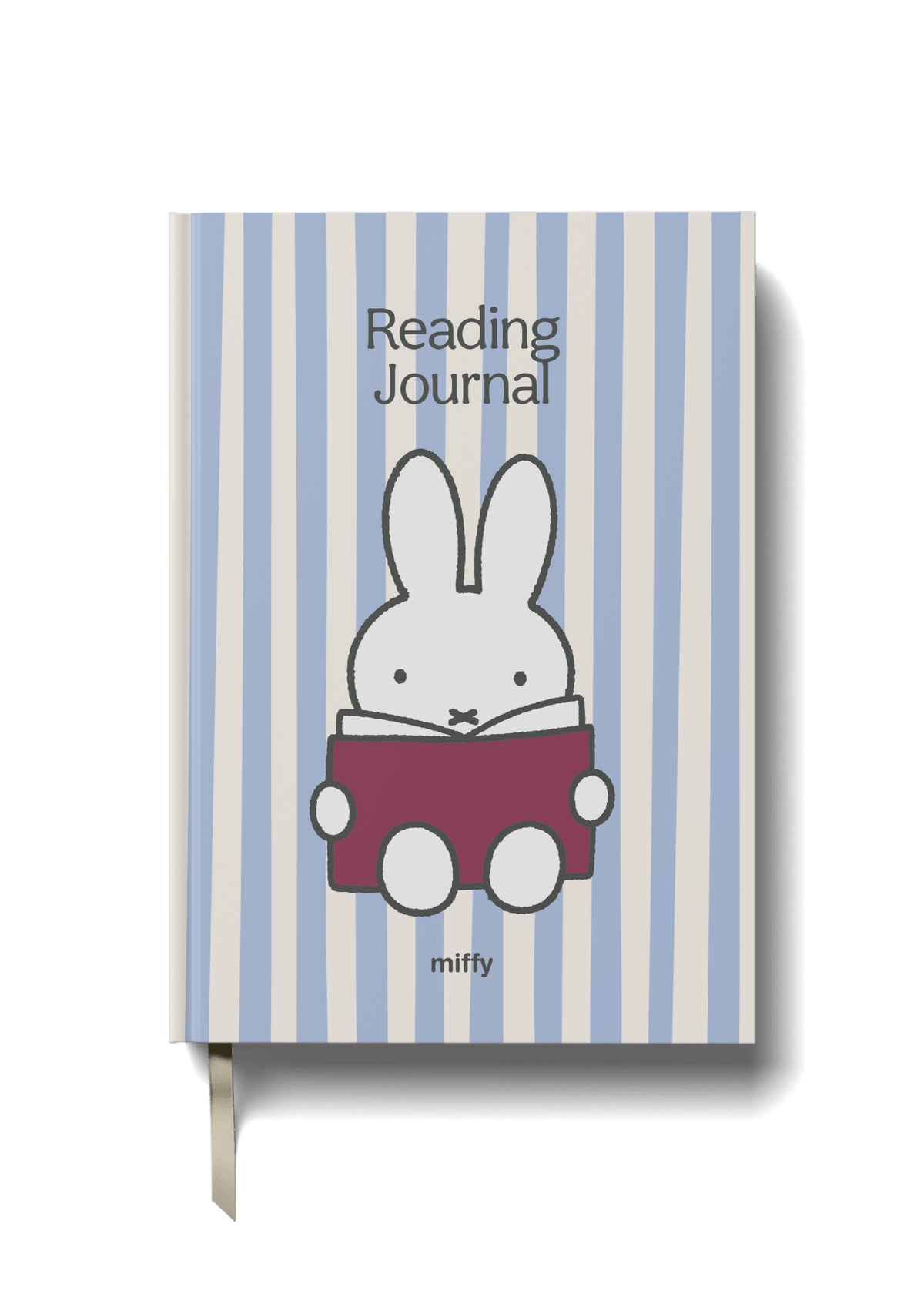 Miffy Reading Journal - Blue Stripes