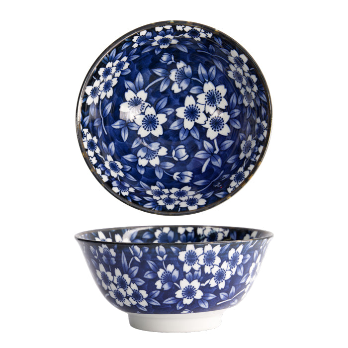 Tokyo Studio Design Bowl in Blue Sakura