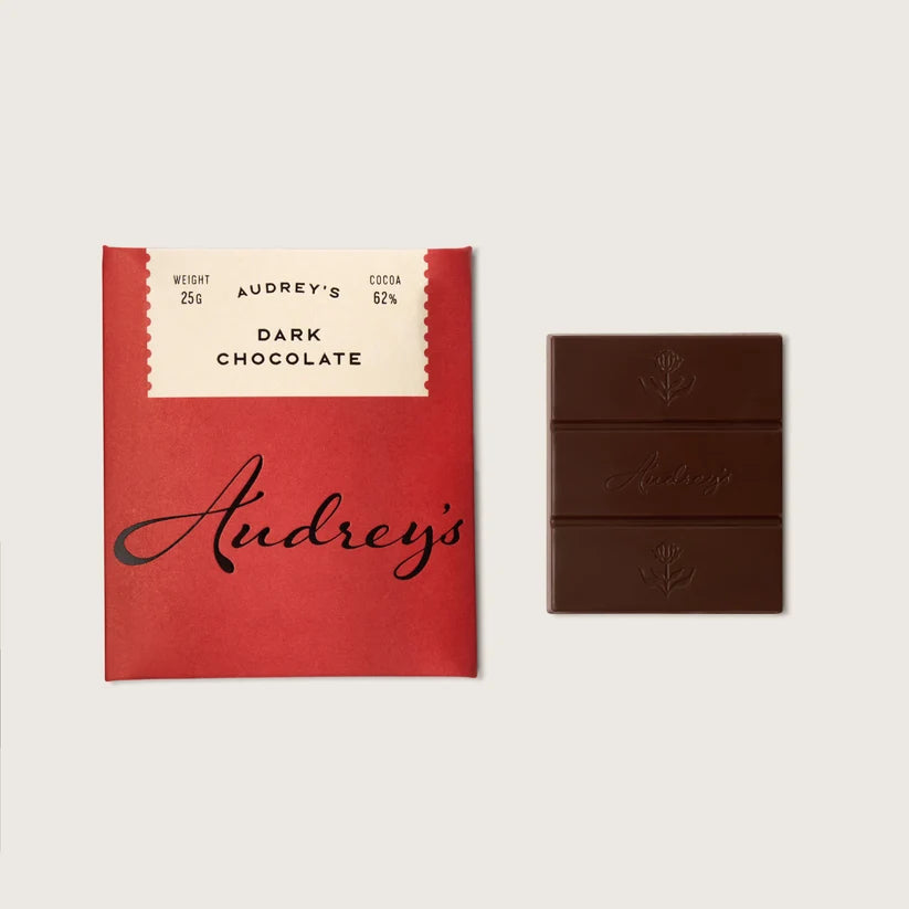 Audrey's Chocolates 62% Dark Chocolate - Mini Bar