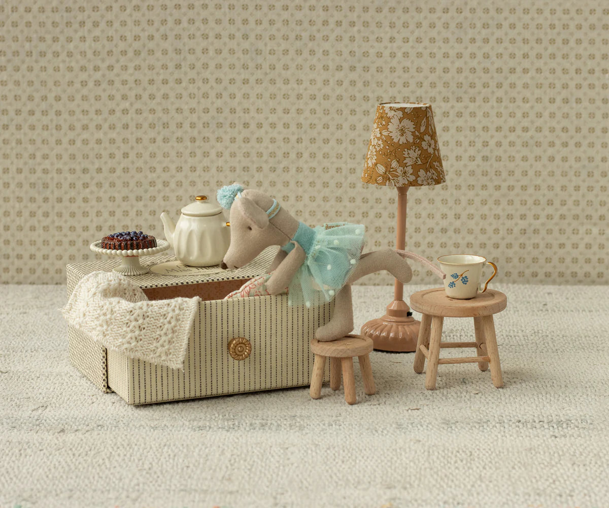 Maileg Dance Mouse in Daybed | Little Sister