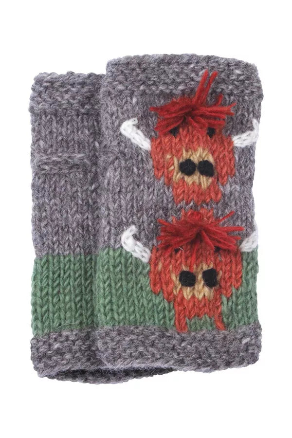 Pachamama Herd Of Highland Cow Handwarmer