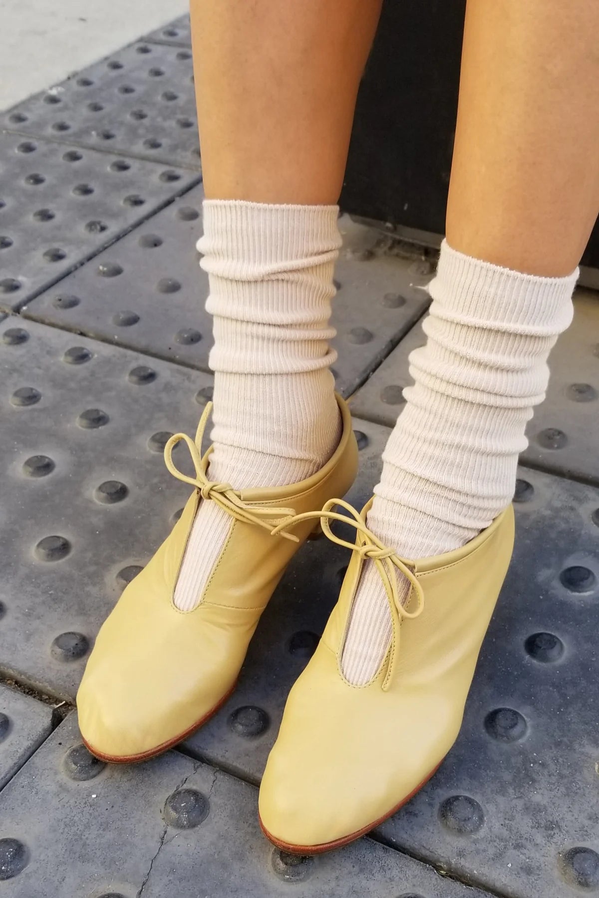 Le Bon Shoppe Trouser Socks - Eggnog