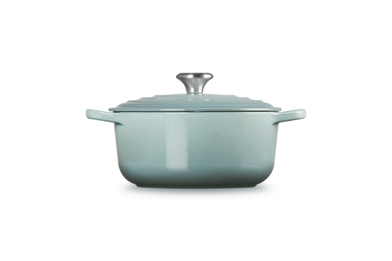 Le Creuset Cast Iron Round Casserole 20cm Sea Salt