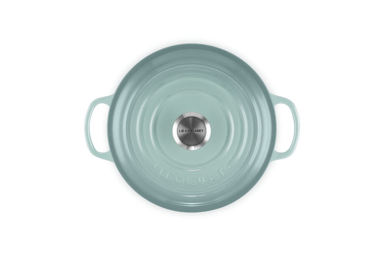 Le Creuset Cast Iron Round Casserole 20cm Sea Salt