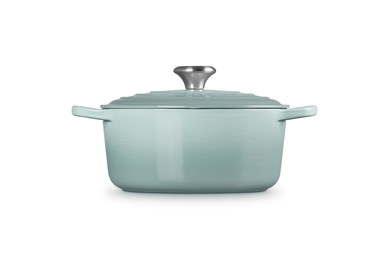 Le Creuset Cast Iron Round Casserole 24cm Sea Salt