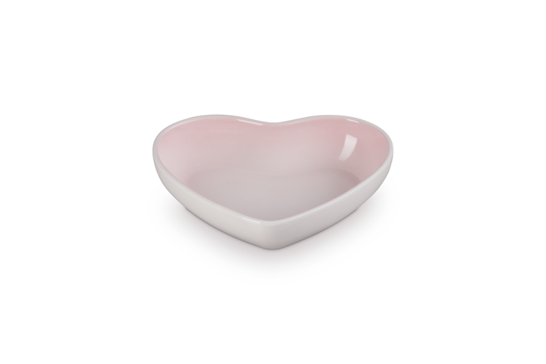 Le Creuset Stoneware Heart Bowl Shell Pink