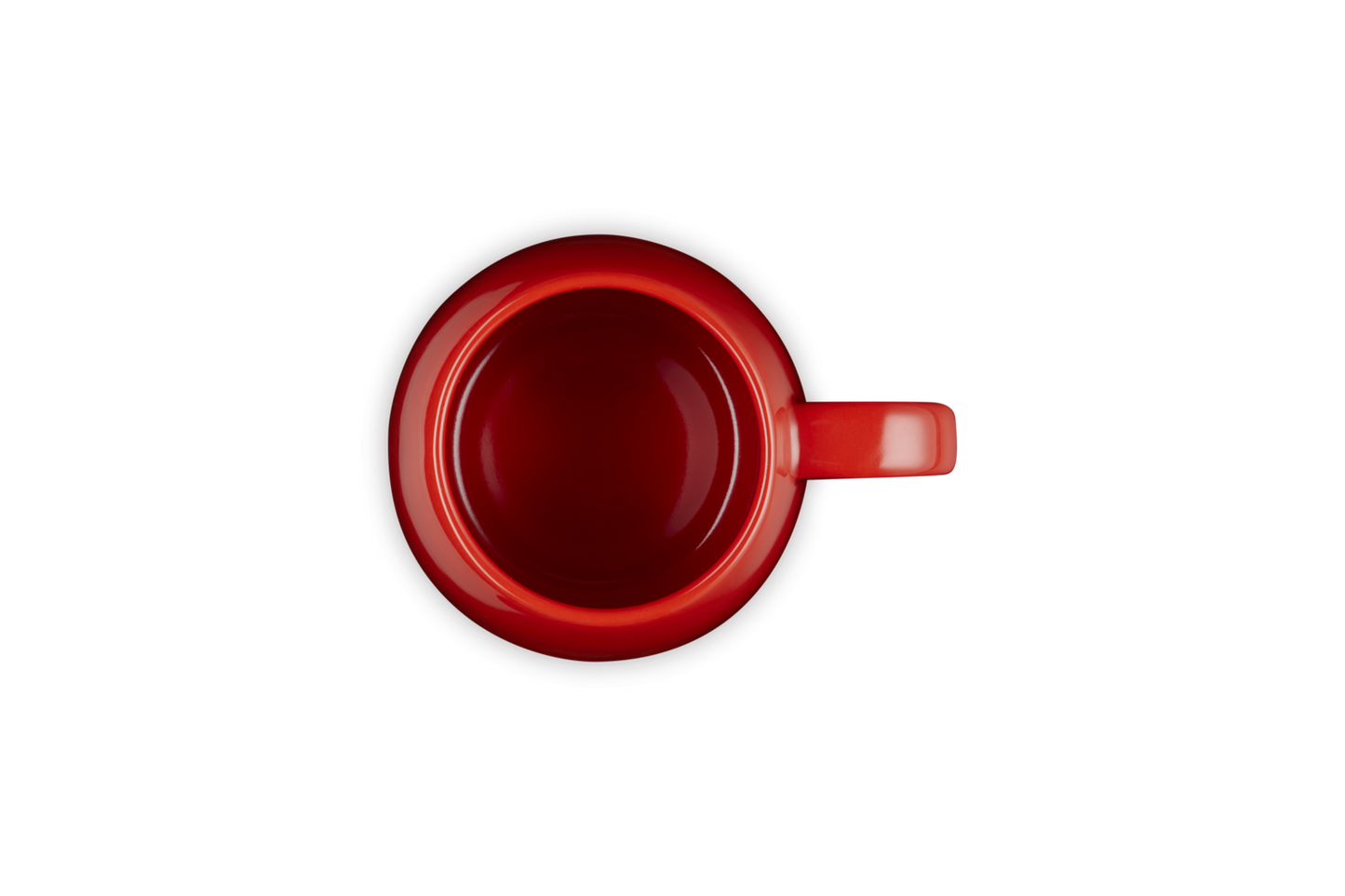 Le Creuset Stoneware Coupe Sphere Mug 320ml Cerise