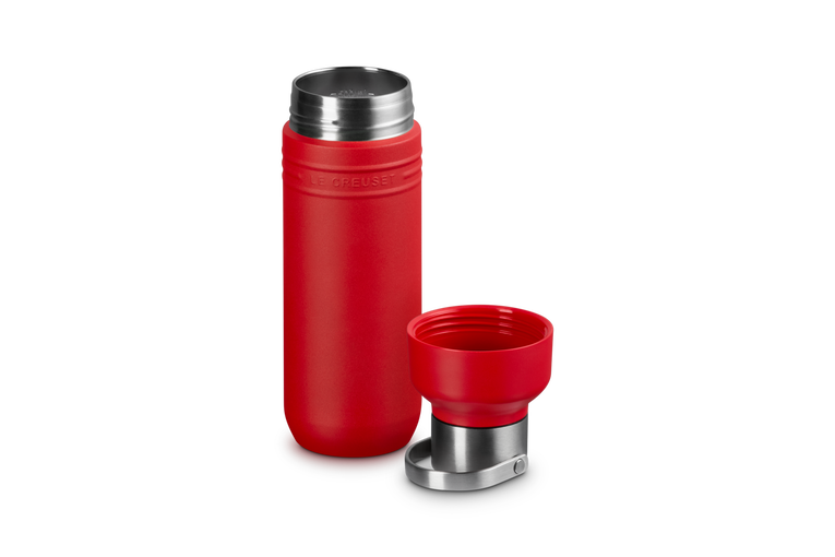 Le Creuset Insulated Water Bottle 500ML Cerise