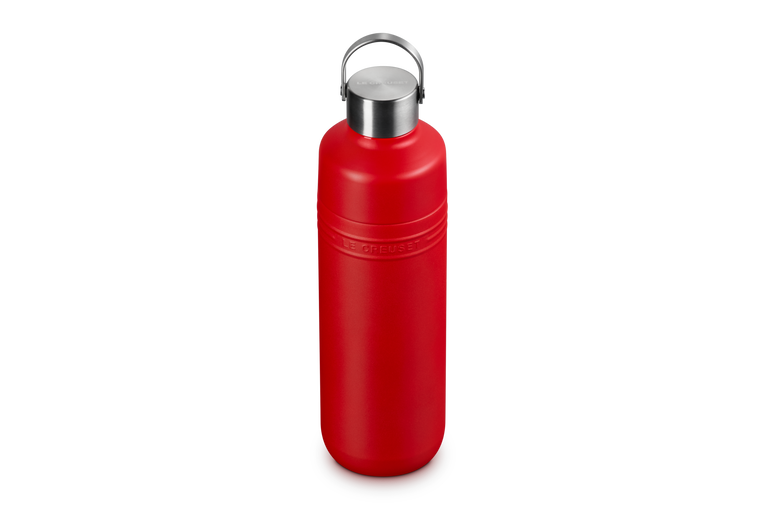 Le Creuset Insulated Water Bottle 1L Cerise