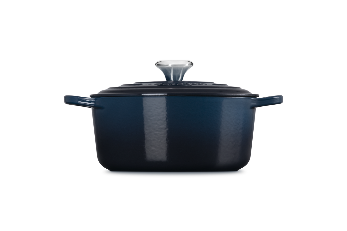 Le Creuset Cast Iron Round Casserole - Nuit 24cm