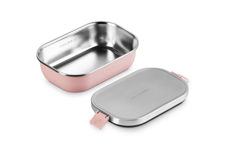 Le Creuset On The Go Lunch Box Shell Pink
