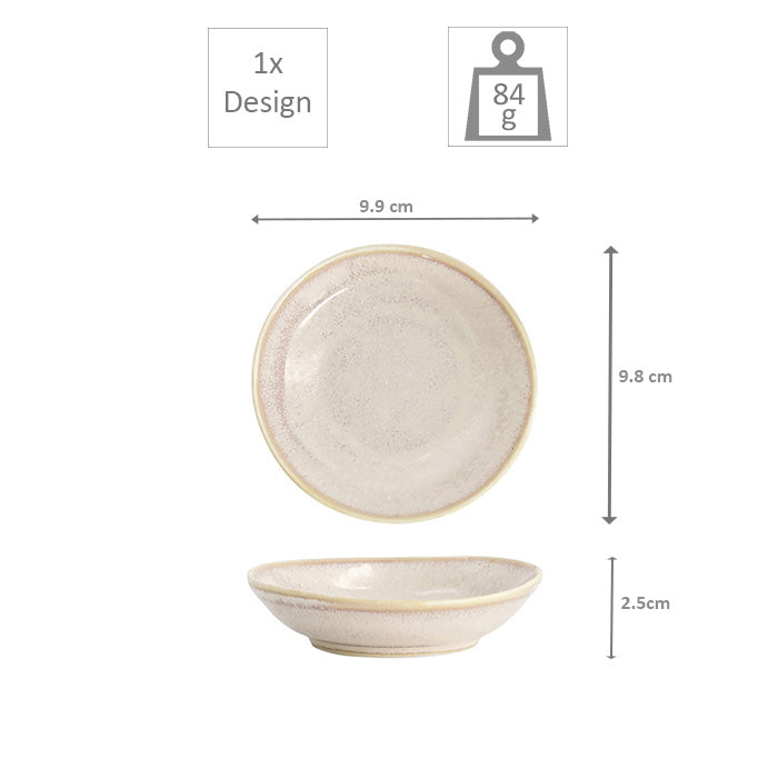 Tokyo Studio Design Oval Plate in Titanium Matte