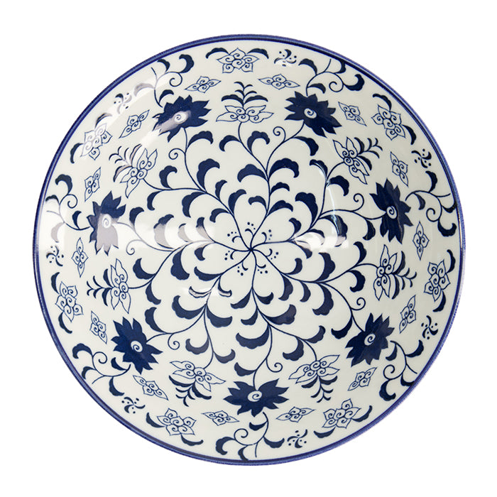 Tokyo Design Studio Ramen Bowl in Blue Botan