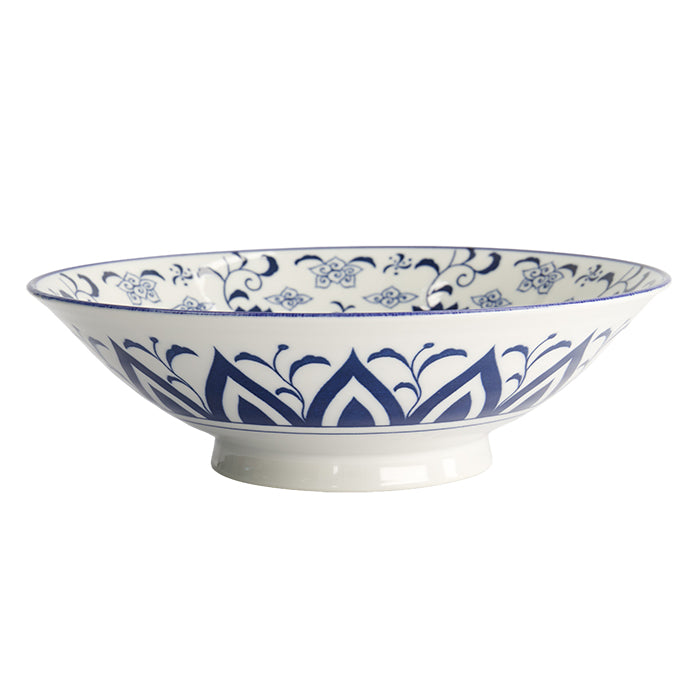 Tokyo Design Studio Ramen Bowl in Blue Botan