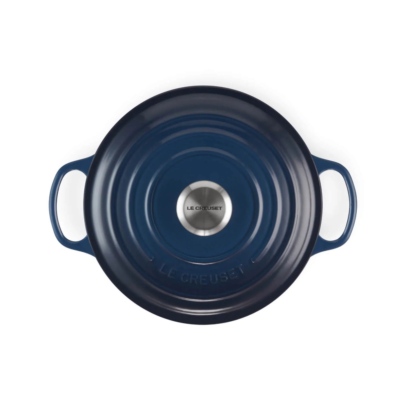 Le Creuset 22cm Cast Iron Round Casserole - Ink