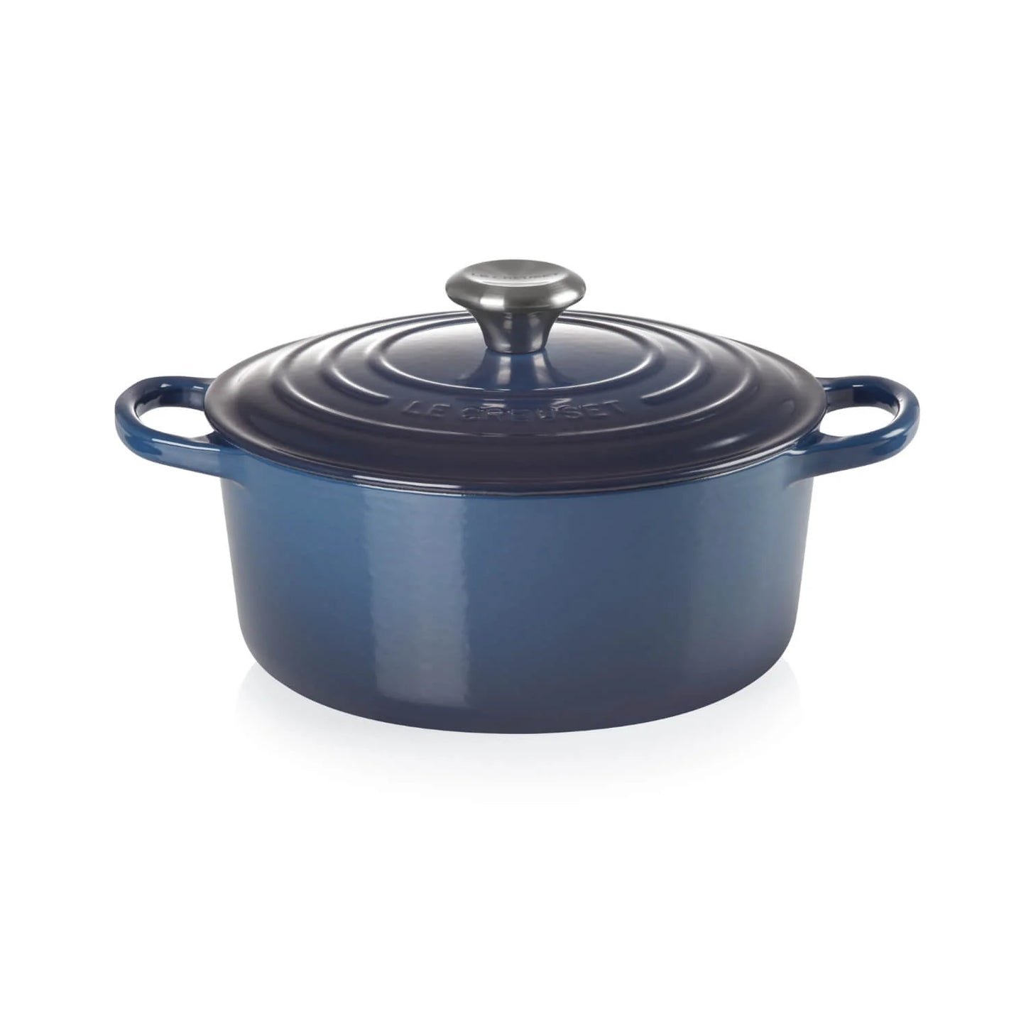 Le Creuset 22cm Cast Iron Round Casserole - Ink