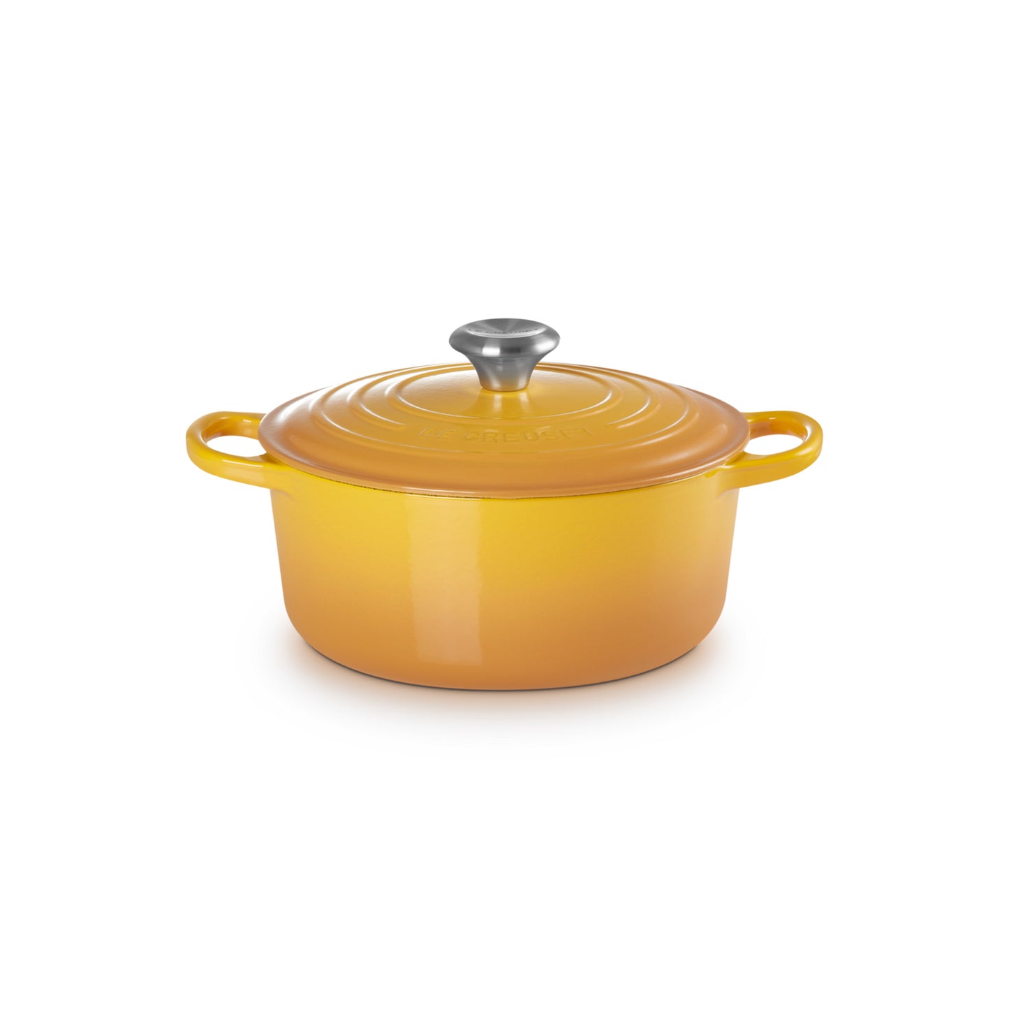 Le Creuset Signature Cast Iron Round Casserole 24cm Nectar
