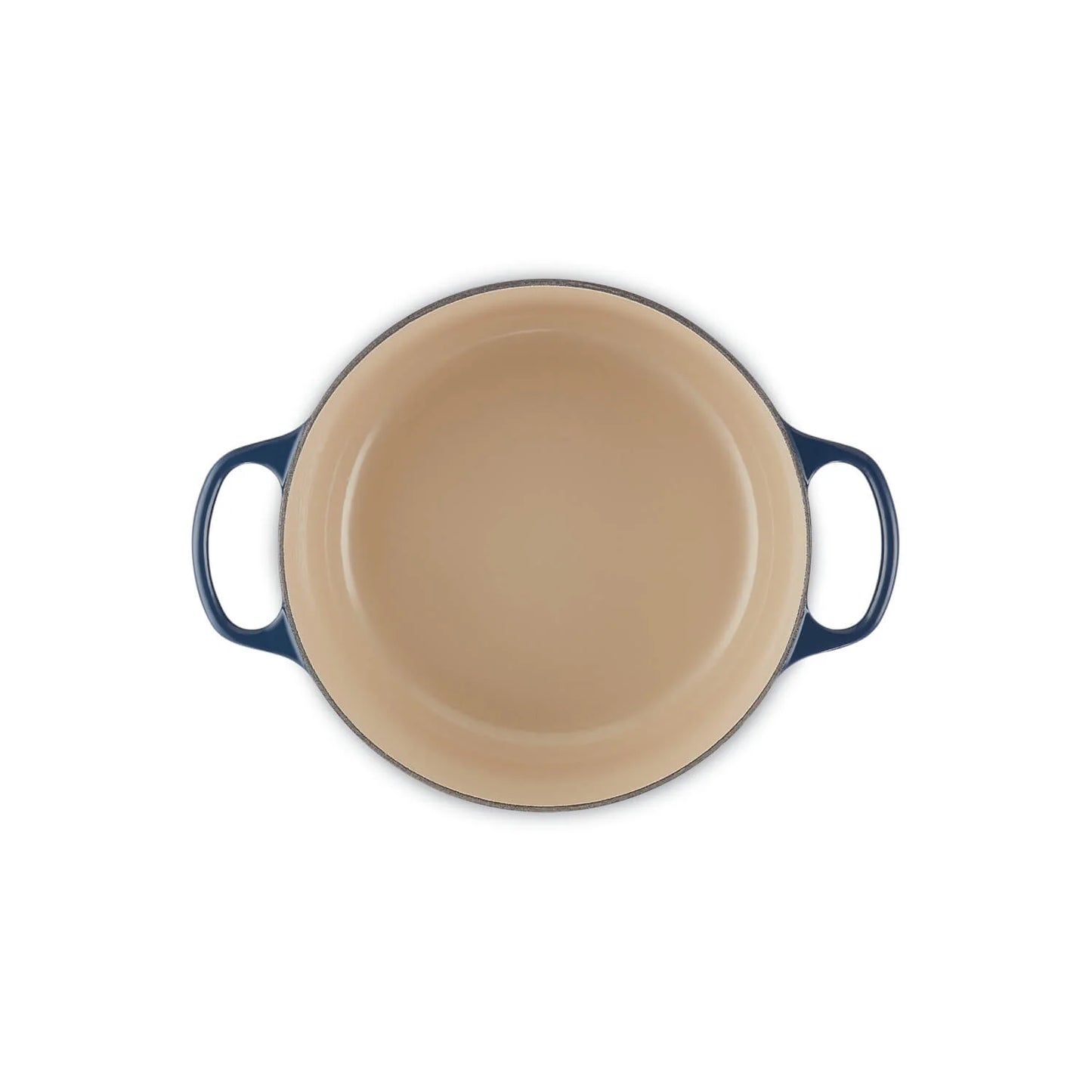 Le Creuset 26cm Cast Iron Round Casserole - Ink