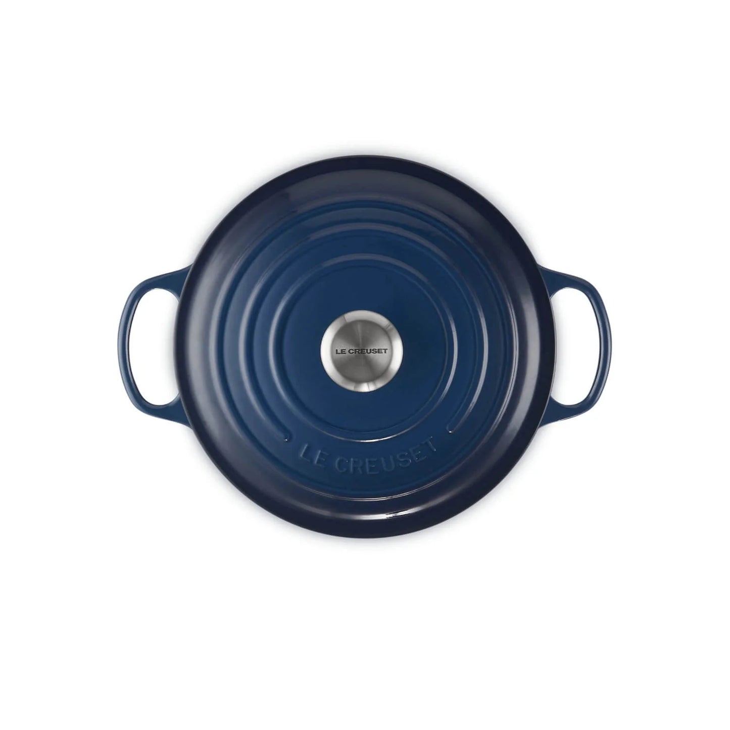 Le Creuset 26cm Cast Iron Round Casserole - Ink