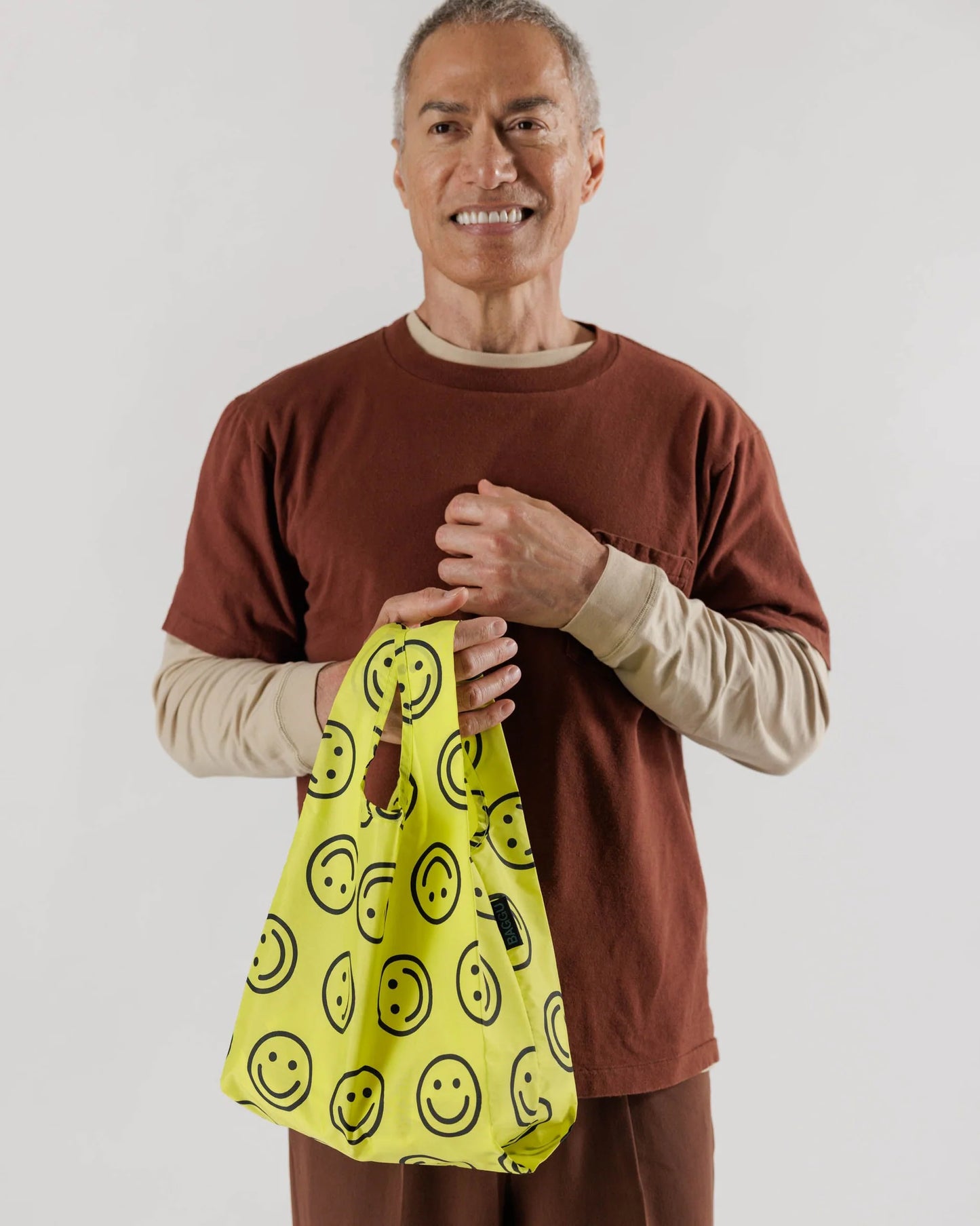 BAGGU Baby Reusable Bag - Yellow Happy