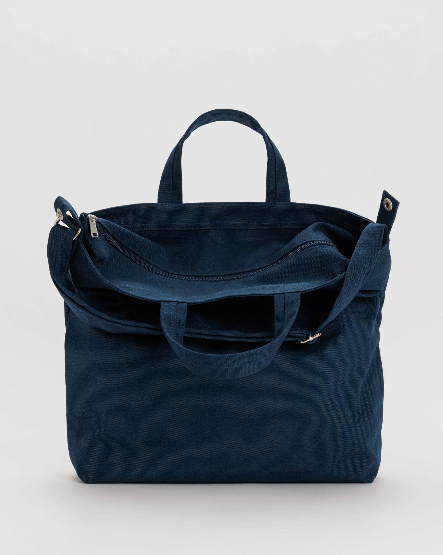 BAGGU Horizontal Zip Duck Bag - Navy