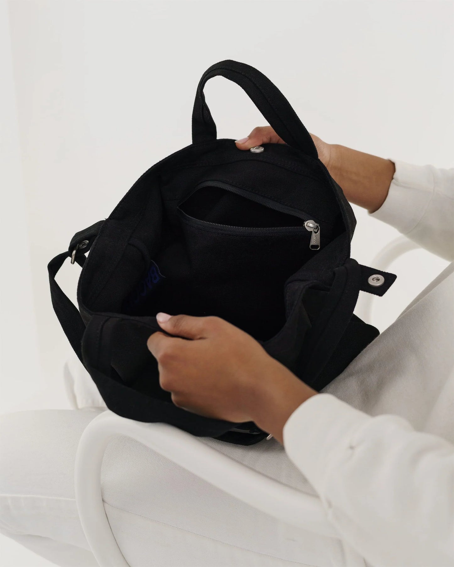 BAGGU Horizontal Duck Bag - Black