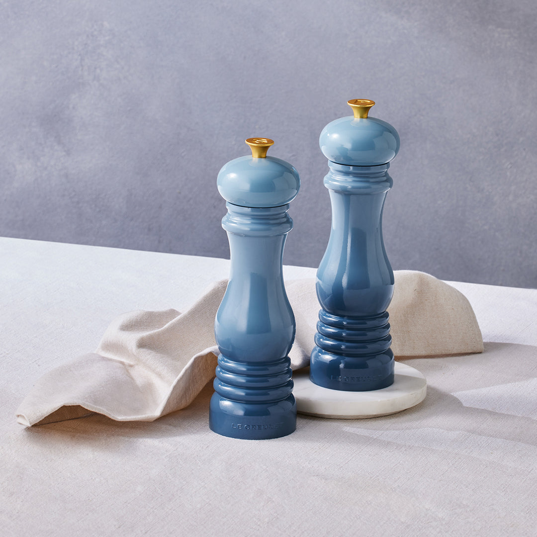 Le Creuset Classic Salt & Pepper Mill Set - Chambray