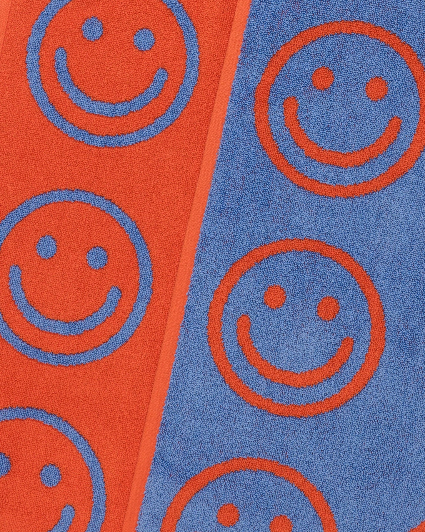 BAGGU Bath Towel - Warm Red Happy