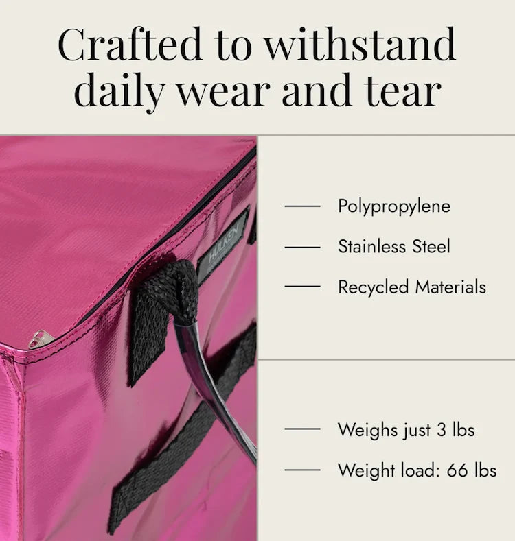 Hulken Original Rolling Medium Tote Bag - Ultrapink