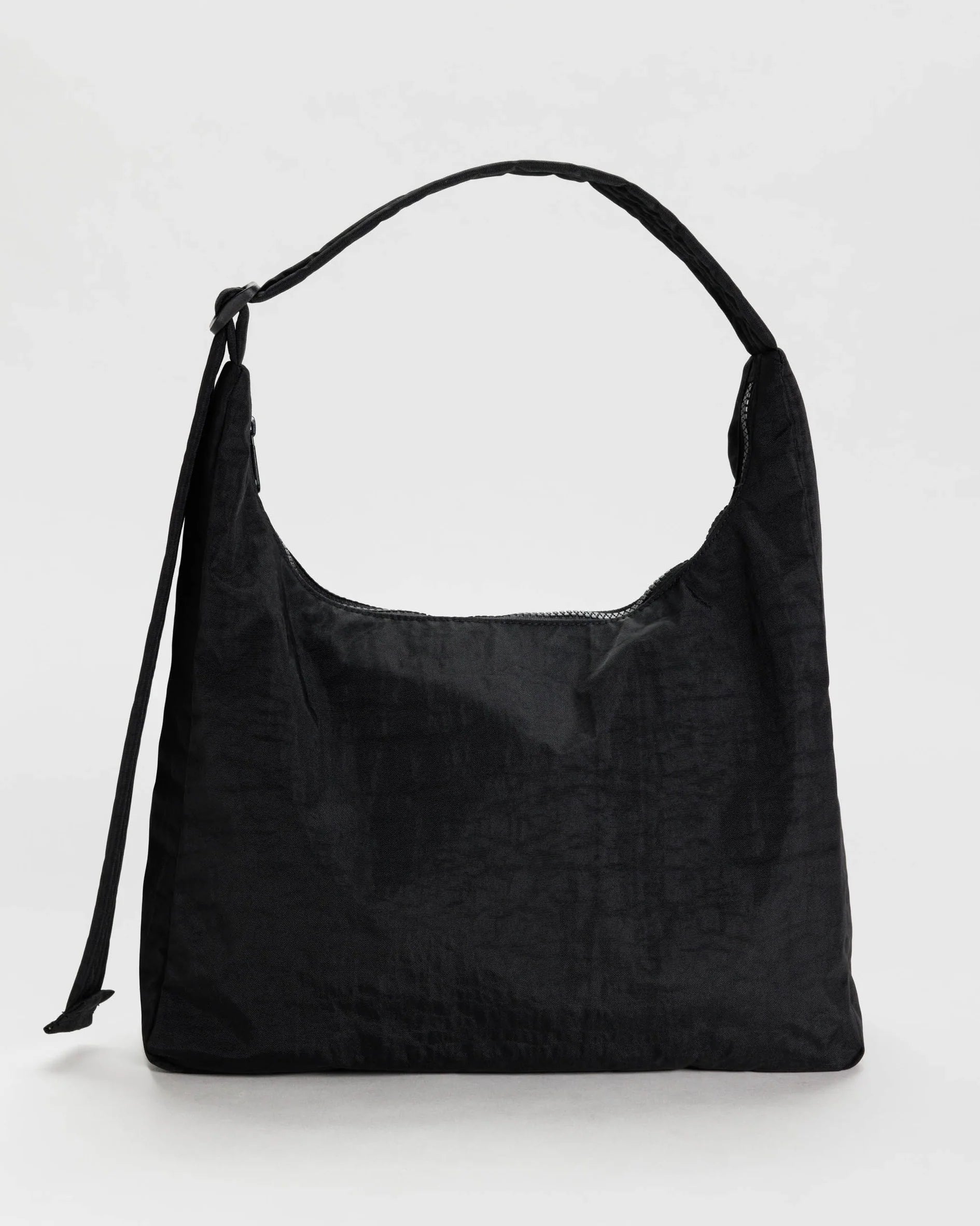 BAGGU Large Nylon Shoulder Bag Black