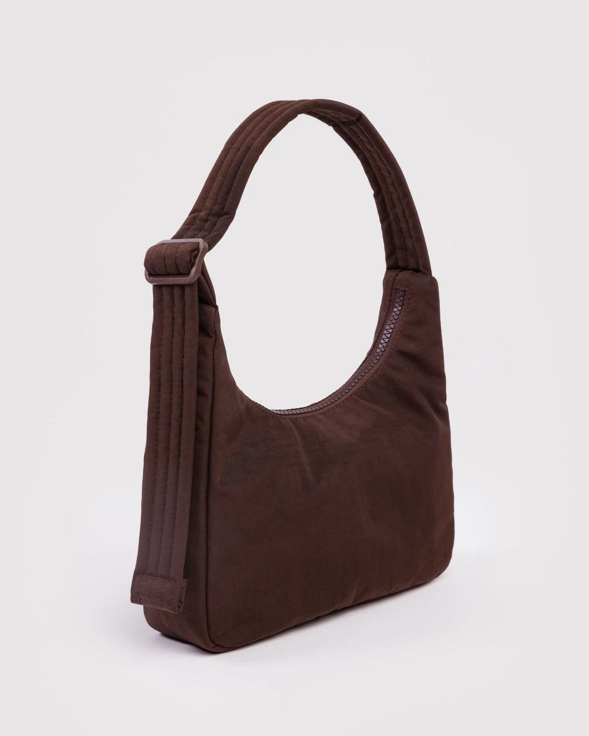 BAGGU Mini Nylon Shoulder Bag - Coffee
