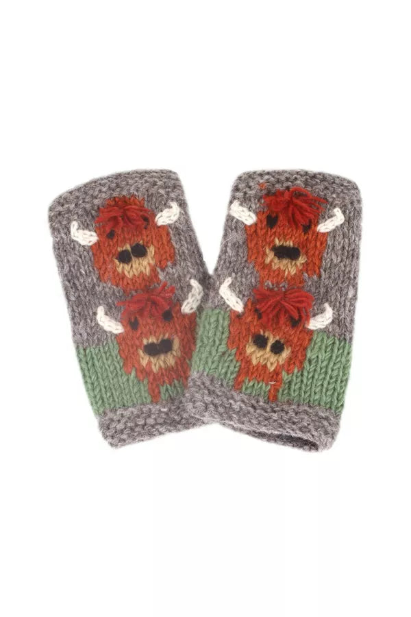 Pachamama Herd Of Highland Cow Handwarmer
