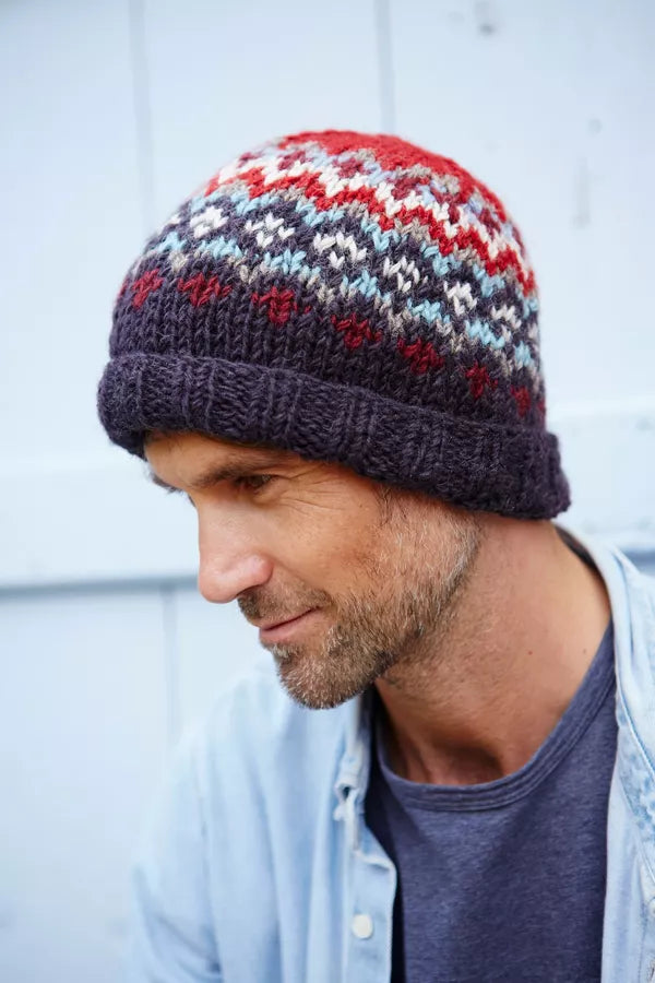 Pachamama Mens Clifden Beanie in Red