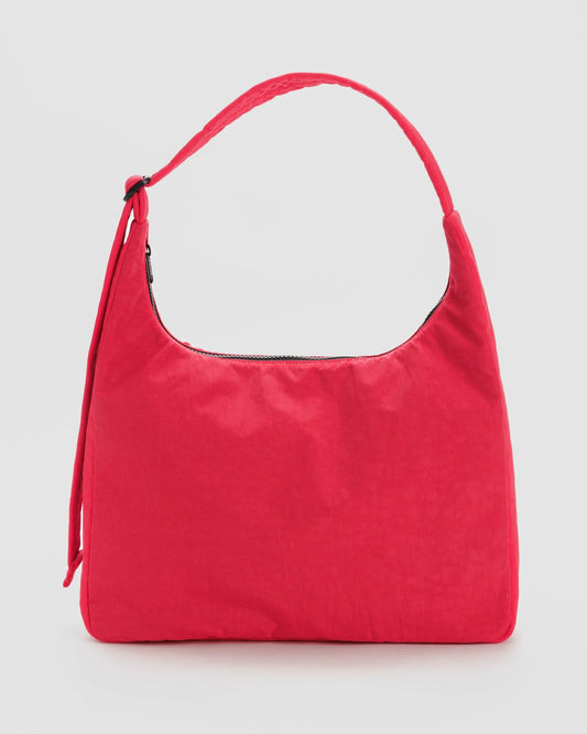 BAGGU Large nylon shoulder bag in candy apple red
