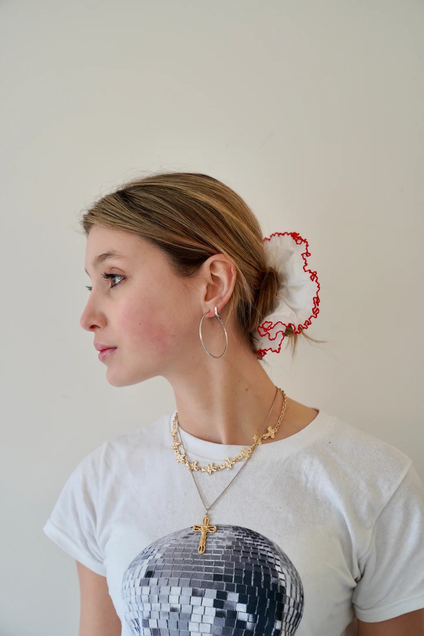 STAISE Ruby Marshmellow Scrunchie