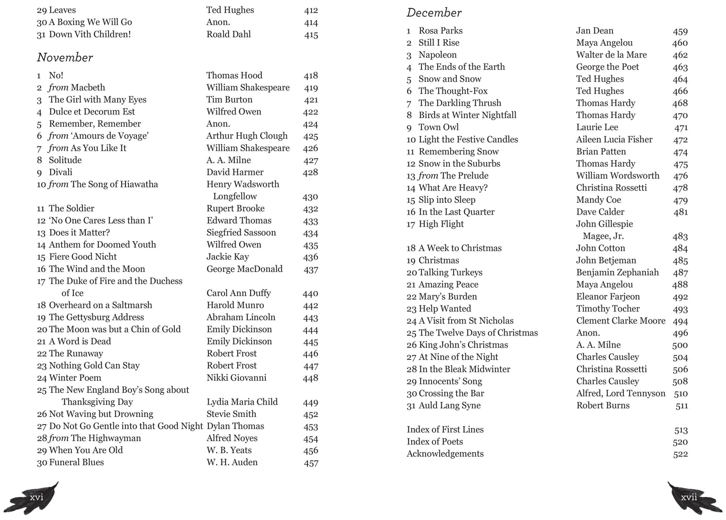 A Poem for Every Night of the Year (Hardcover)