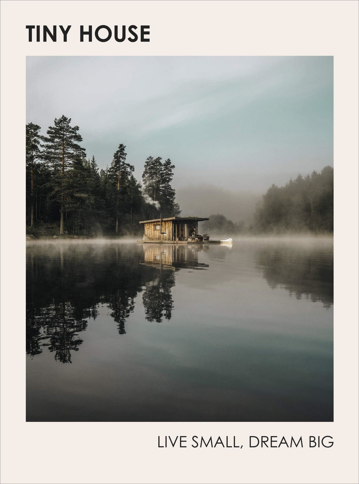 Tiny House book with a hardcover