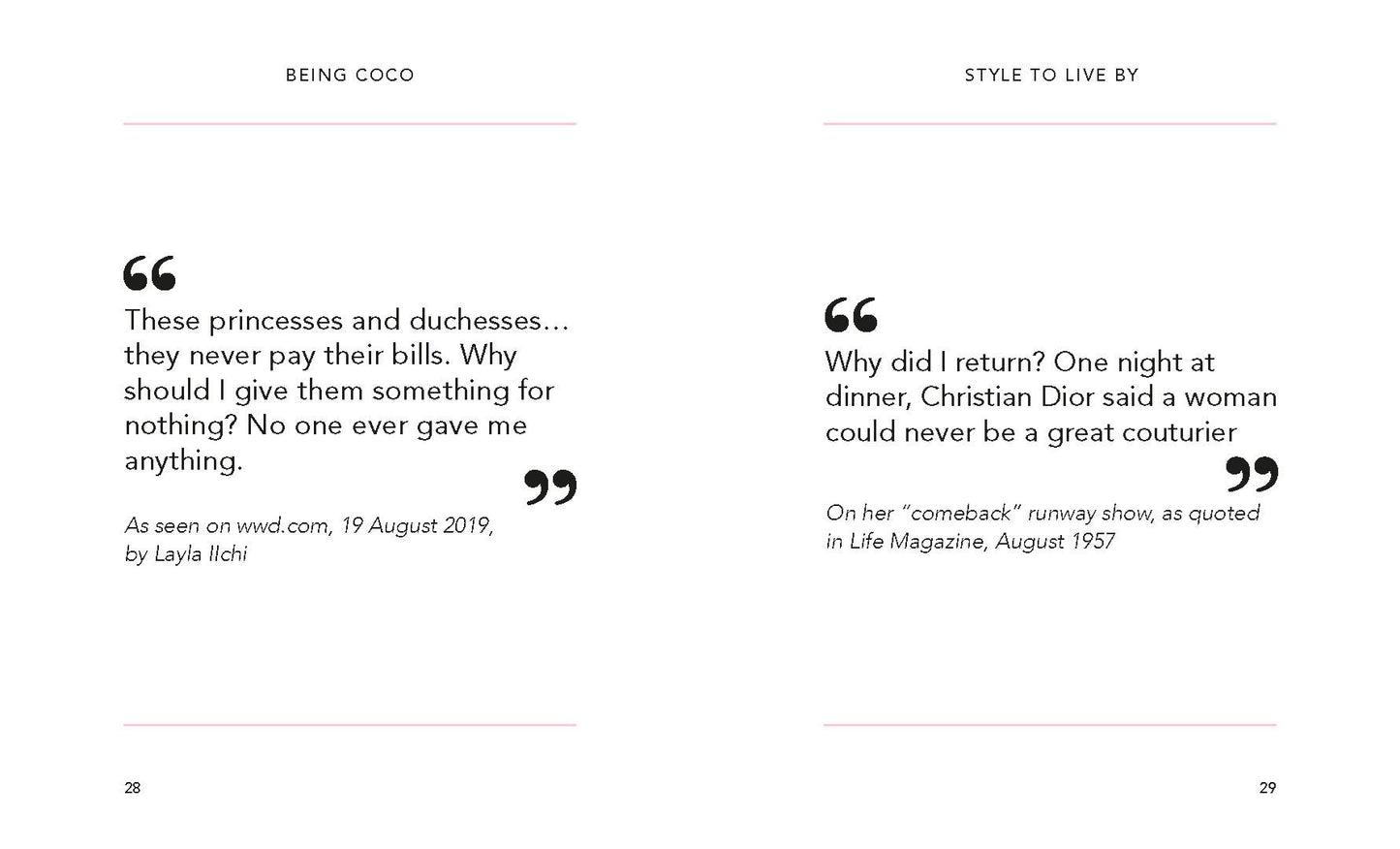 The Little Guide to Coco Chanel (Hardcover)