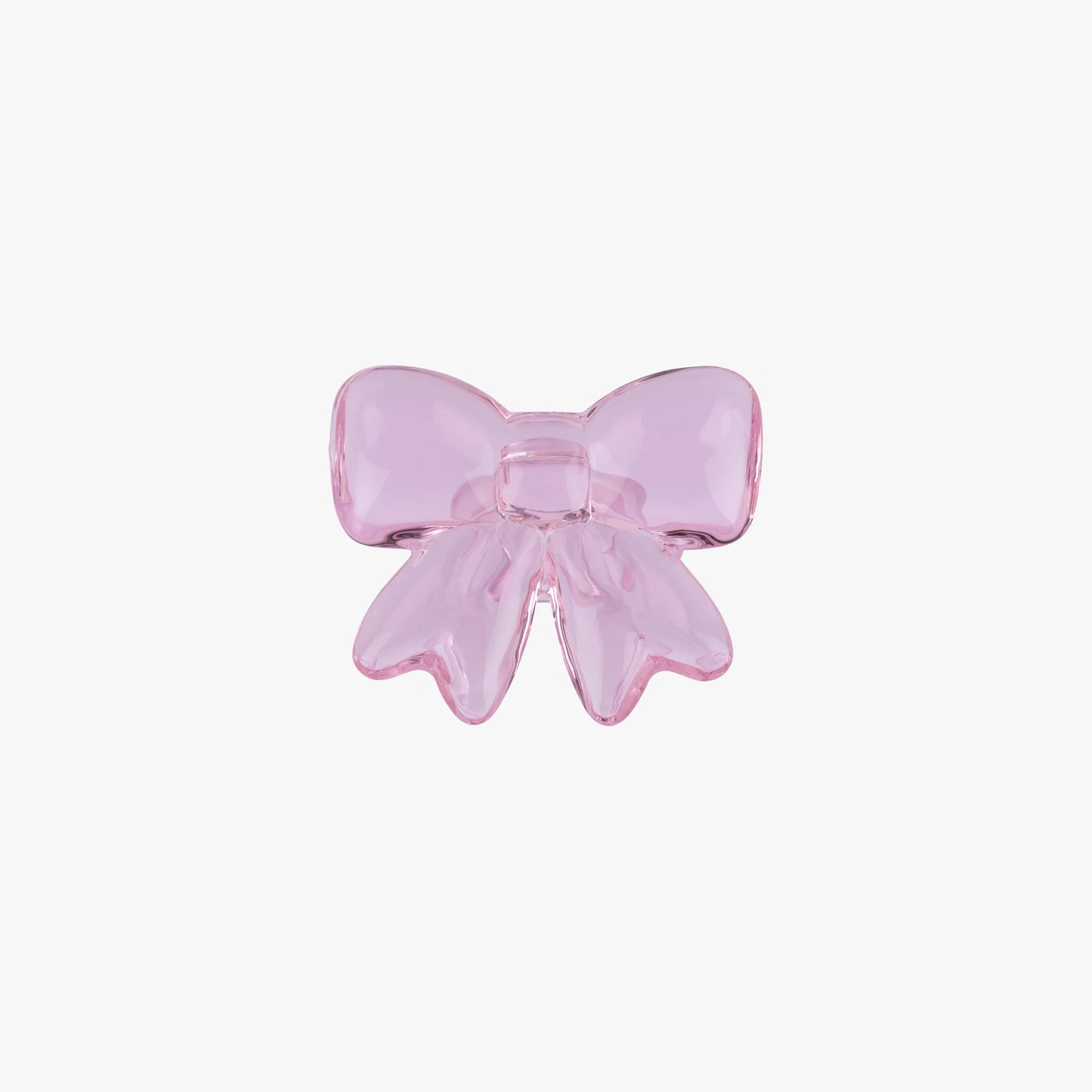 Lepelclub Bow Napkin Ring Pink Set of Four