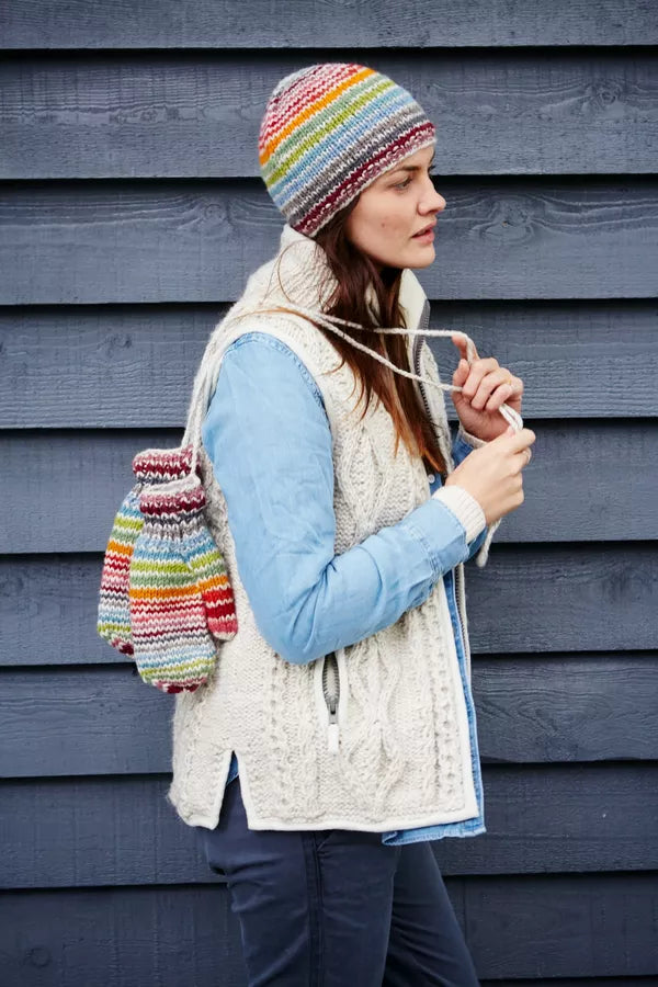 Pachamama Hoxton Stripe Mittens