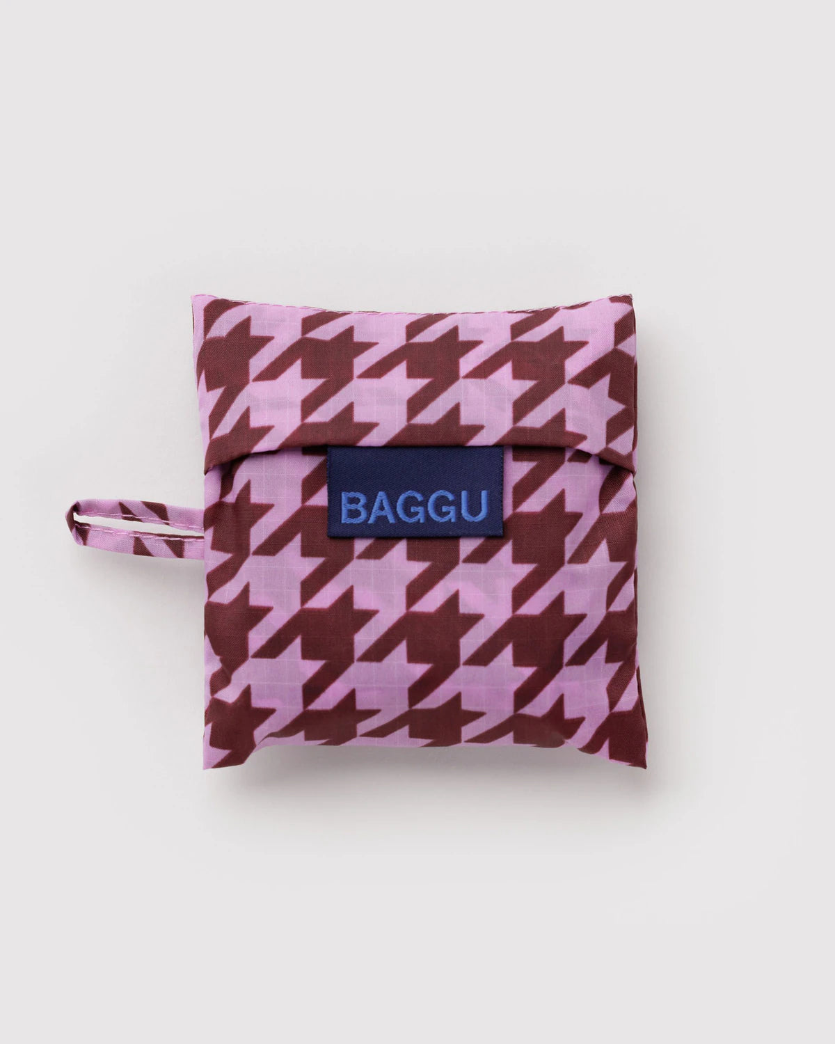 BAGGU Baby Baggu Reusable Bag - Pink Houndstooth