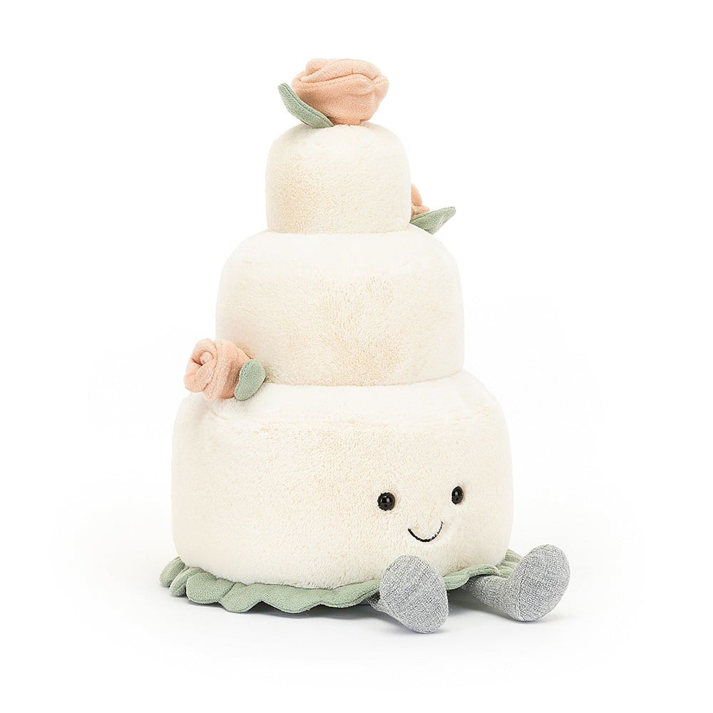 Jellycat Amuseable Wedding Cake soft toy