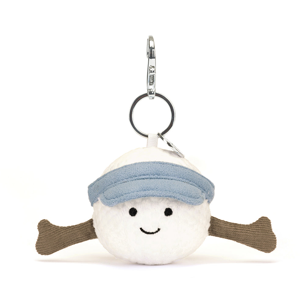 jellycat amuseable sports golf bag charm 