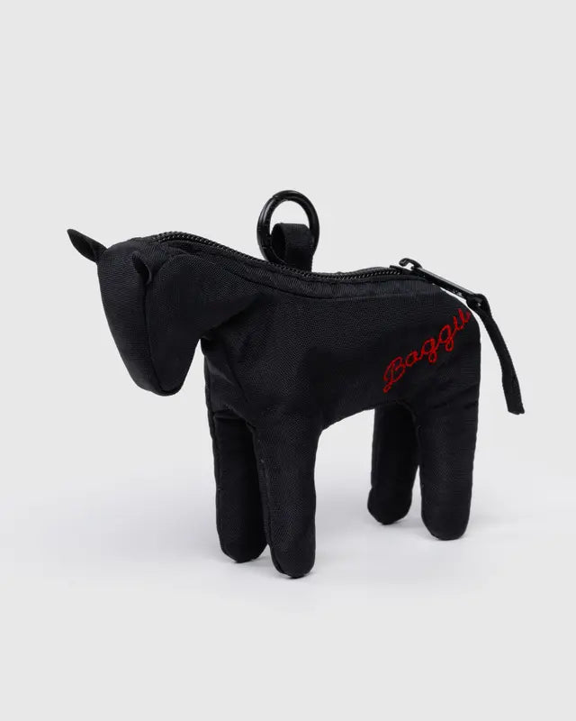 BAGGU Horse bag charm in black colour