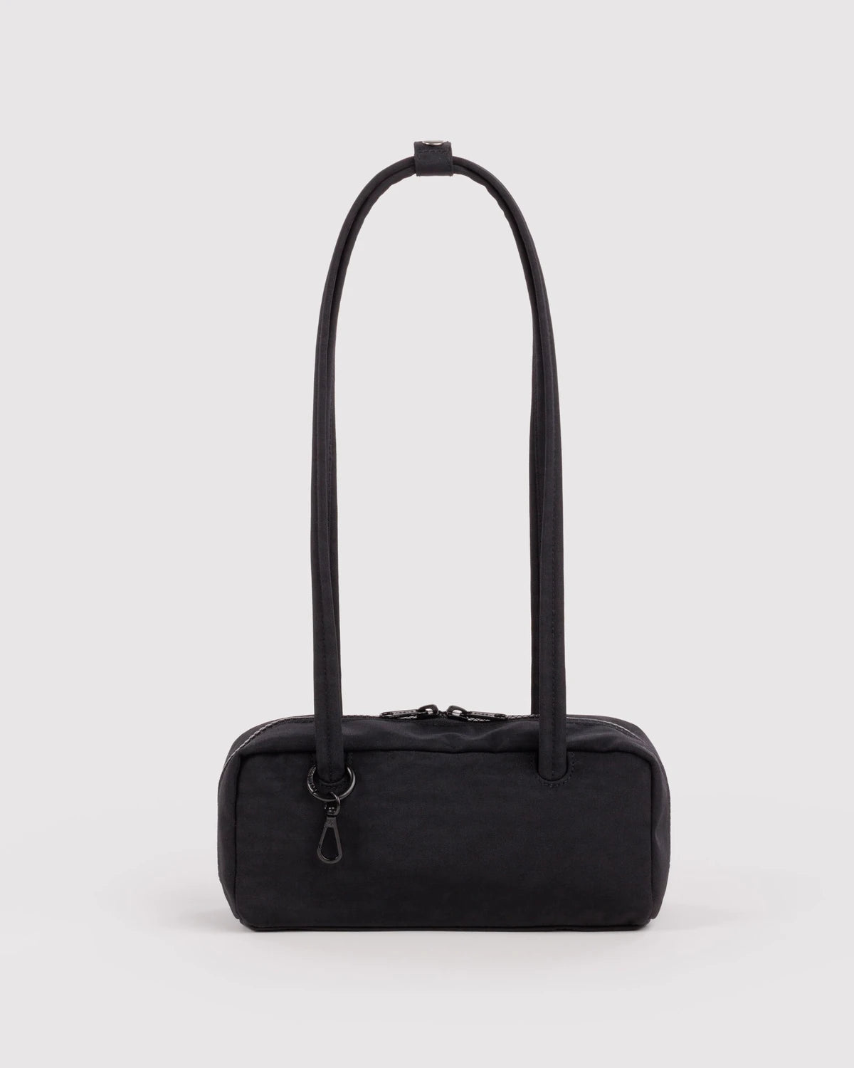 BAGGU Nylon Bowler Bag Blackショルダーナイロンバッグ BAGGU Small Nylon Bowler Bag - Black – Papyrus