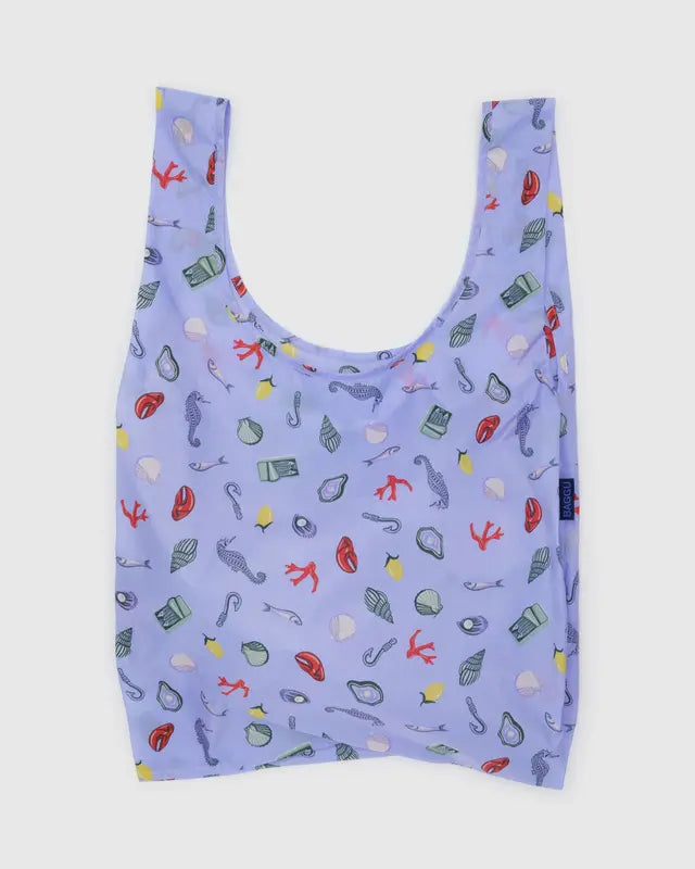 BAGGU Standard Reusable Bag IN Sea Charms Pattern