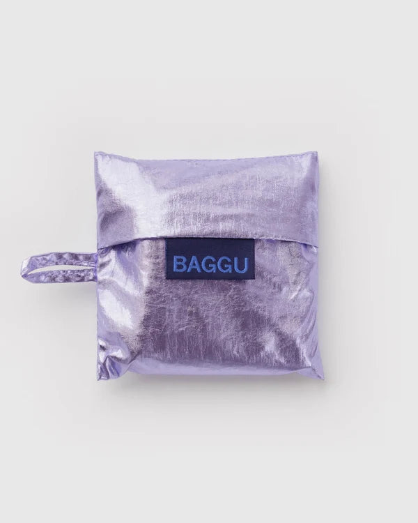 BAGGU Baby Reusable Bag - Lavender Metallic